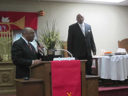 Pastor Chatten and Deacon Young