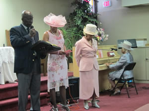 Three Worship Singers